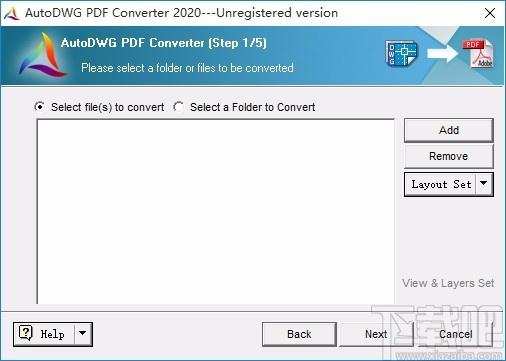 AutoDWG PDF Converter 2020,DWG转PDF,文件转换